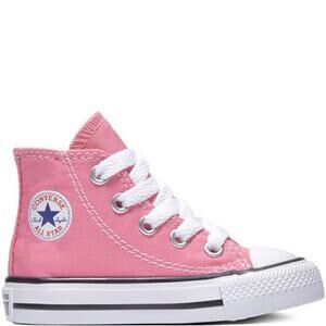 NWT Converse All Star Toddler High-Top Sneakers Unisex Pink Size 7